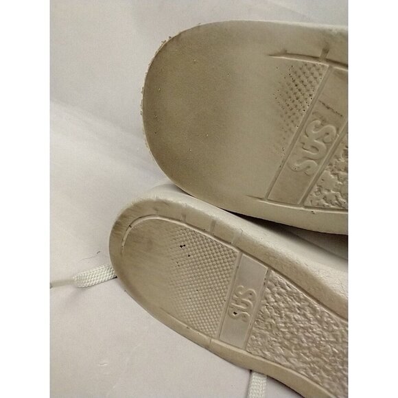 SAS Women's Free Time Shoe Size 9 Walking Casual Sneaker Mocha Beige Leather - Picture 9 of 10